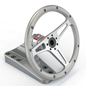 Support de protection de chaîne en aluminium usiné CNC pour karting, pièce structurelle de sécurité pour la course, usinage cinq axes - Product Image 6