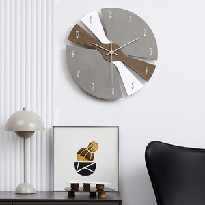 Nordic Luxury <b>Wall</b> <b>Clock</b> Round Analog Quartz <b>Silent</b> Battery Powered Living Room Home Decor Artistic Elegant <b>Clock</b> - Product Image 3