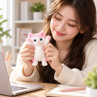Jouet Squishy Chat Kawaii en Gros, Anti-Stress à Remontée Lente, Jouet Sensoriel Mignon à Presser pour Enfants et Adultes