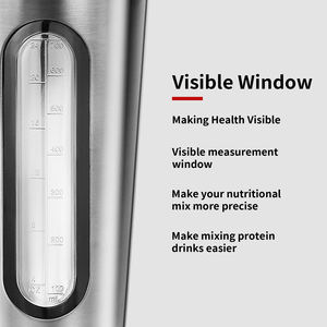 Hot Selling BPA Free Stainless Steel for Shaker Bottle Custom Logo Gym <strong>Protein</strong> Drinkware - Product Image 2