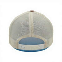 Gorra Trucker de Malla Espumada de 5 Paneles con Logotipo Bordado Personalizado de Fábrica, Impresión por Transferencia de Calor de Alta Calidad, con Cuerda Richardson
