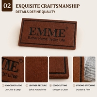 Étiquettes de vêtements personnalisées de haute qualité, formes et couleurs personnalisables, logo personnalisé, pour vêtements, jeans, vestes, sacs