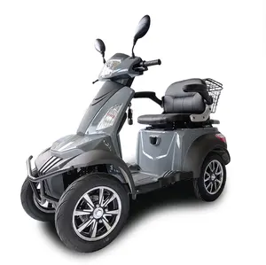 4 wheel electric scooter, 1000w power mobility scooter, high speed handicapped scooter for adults