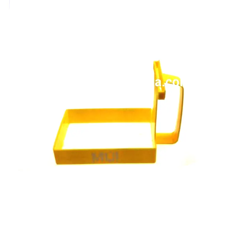 Customized Wholesale Eco-friendly Milk Box Holder Yellow Pp Plastic Handle For Milk Carton