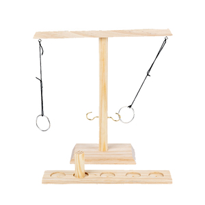 Nhà Máy Bán Buôn Tùy Chỉnh Tương Tác Máy Tính Để Bàn Trò Chơi Bằng Gỗ Trẻ Em 'Giáo Dục Đồ Chơi Móc Vòng Toss Trò Chơi - Product Image 4