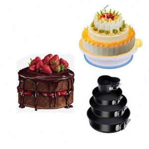 Meilleures ventes : Ensemble de décoration de gâteaux écologique avec plaque de cuisson et support, plateau tournant en plastique, 243 pièces - Product Image 2