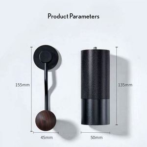 Aluminum Body 420 Stainless Steel Burr Home-use Espresso <b>Mini</b> Small Hand Mill Portable Manual Coffee <b>Grinder</b> - Product Image 6