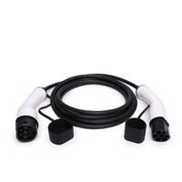 Chargeur EV portable Senhao New Mode 3 monophasé/triphasé 32A 7/22kW 5m TPU/Cu Type 2 mâle Type 2 femelle Câble de charge IEC 62196-2