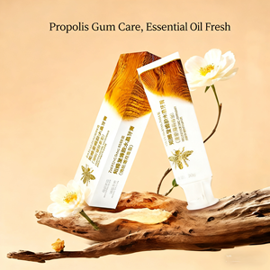 Produit très vendu OEM 100g naturel blanchissant nettoie le tartre soins bucco-dentaires <span class=keywords><strong>propolis</strong></span> menthe odeur dentifrice doux pour les gencives sensibles - Product Image 2