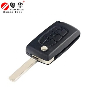 Precio bajo 3 botones con botón con luz CE0536 <span class=keywords><strong>coche</strong></span> caso clave cubierta de Shell para Peugeot 407 607 <span class=keywords><strong>Citroen</strong></span> C2 <span class=keywords><strong>c3</strong></span> C4 C5 C6 C8 - Product Image 5