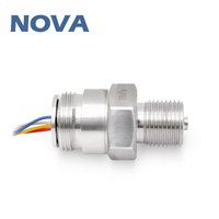 Capteur de pression NOVA OEM personnalisé 0,2 % FS -1 à 1000 bars avec divers types de raccords et de filetages