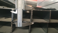 Tubo Cuadrado Galvanizado para Construcción en Exteriores Q235 Q345 ASTM A36 DX51D, Tubo de Acero Galvanizado GI de Guangdong, 60-275g de Zinc