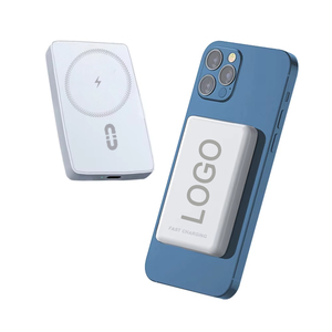 Power Bank Magnetico Wireless Personalizzato per <span class=keywords><strong>iPhone</strong></span> 5000mAh, Powerbank Magnetico Sottile 10000mAh - Product Image 1