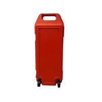 Vietnam OEM Boîte à outils rigide pour moulage par soufflage Boîte à outils vide en plastique HDPE avec roue