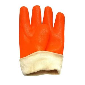 Guantes de Seguridad de Invierno Cálidos y Resistentes a Bajas Temperaturas, con Forro de Algodón y Recubrimiento de PVC, Personalizables y al Por Mayor Directo de Fábrica - Product Image 3
