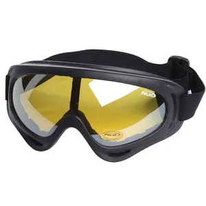 멀티 사용 스키 스노우 보드 UV 고글 오토바이 승마 보호 전술 안전 안경 3 교환 렌즈
