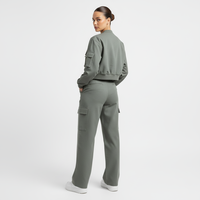 Ensemble de survêtement cargo utilitaire pour femme, veste bomber courte, pantalon cargo large, haut de sport côtelé, 3 pièces, streetwear, vente en gros