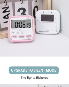 Custom <strong>Mini</strong> Gym Workout <strong>Timer</strong> LCD Digital Visual Stopwatch With Minutes Seconds Egg Countdown Baking Oven <strong>Timer</strong> Plastic Material - Product Image 2