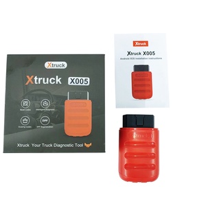 2025 for SHACMAN SINOTRUK DongFeng FAW WEICHAI X Truck X005 Intelligent Diagnosis ECU Quick Flashing <b>Diagnostic</b> <b>Tool</b> Red 12V - Product Image 2