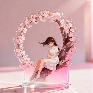 Nhà Máy Bán buôn tùy chỉnh Acrylic đứng phim hoạt hình phim hoạt hình IP người nổi tiếng hàng hóa rõ ràng UV in hai mặt phim hoạt hình Standee - Product Image 1