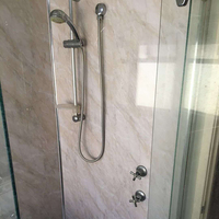 Panneaux muraux de salle de bain en PVC, vente directe usine, 2400x1000x10mm, revêtement étanche T&G pour douche et salle humide au Royaume-Uni, vente en gros, faible MOQ