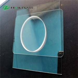 Disques/plaques en verre borosilicate ultra-minces et plats FELIX Industrial Solid - Verre trempé, transmission lumineuse de 92 %, affichage électronique - Product Image 1