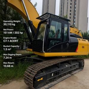 Potente maquinaria de construcción de segunda mano de color amarillo para limpieza de terrenos y paisajismo con control remoto industrial inalámbrico - Product Image 2