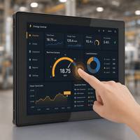 Panel PC Industrial Integrado con Android/Linux, Pantalla Táctil de 7-21.5 Pulgadas, RK3568, IP65, Resistente al Agua, Montaje Empotrado, Computadora Todo en Uno