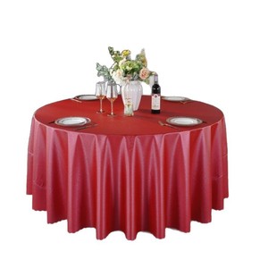 100% Nappe ronde en cuir PU imperméable à l'huile - Product Image 1