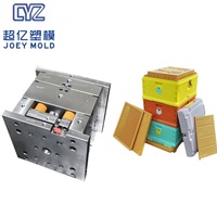 Alta calidad colorido Bee House PP polipropileno PVC plástico colmena caja ABS y HDPE inyección colmena molde para uso doméstico