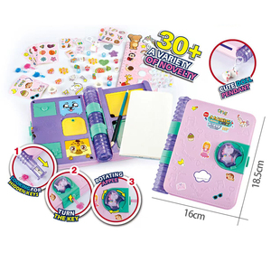 Jouet de décoration <span class=keywords><strong>livre</strong></span> cadeau secret interactif garçon et fille heureux boîte magique et cahier - Product Image 1