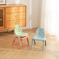 Vente en gros de mobilier scolaire coloré bon marché pour école maternelle chaise en plastique empilable pour classe d'enfants pour fête et événement