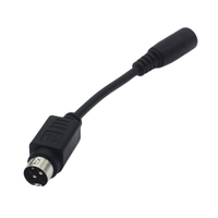 3-poliges 5-poliges 7-poliges DIN-Stecker-Gleichstrom kabel mit 5,5x2,1mm Buchse für elektronische Geräte für angetriebene Drucker und Bühnen beleuchtung