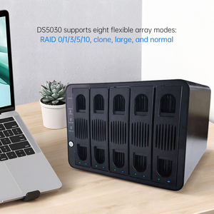 Hoodblue ds5030 USB3.0 5-bay DAS ổ cứng Đột kích Bao Vây-cho 2.5 "/3.5" SATA HDD/SSD lưu trữ hot swappable <span class=keywords><strong>Raid</strong></span> 0/1/3/5/<span class=keywords><strong>10</strong></span> - Product Image 5