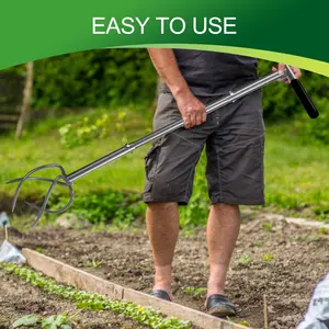 Petit tracteur de jardin en acier allié gris avec motoculteur portatif, motoculteur de jardin