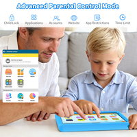 Tablette 4G pour enfants 10 pouces Android 16 6 Go 128 Go Bandes mondiales WiFi 8000 mAh Écran IPS pour l'apprentissage et le divertissement des enfants