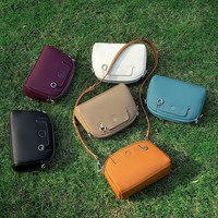 Sac à main en cuir véritable pour femme, nouvelle collection 2026, mini porte-monnaie en cuir de vachette pleine fleur, sac polyvalent pour maman, à porter à l'épaule ou en bandoulière