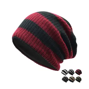 ODM OEM Bonnet d'été pour hommes Bonnet en tricot pour femmes Hipster Chapeau ample Boho Street Casquette en crochet