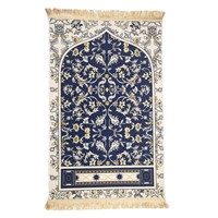 Tapis de prière moderne et simple, couleur unie, épais, pliable et lavable, pour salon, idéal comme cadeau transfrontalier Bai Dai Send Carpet Qi Jia