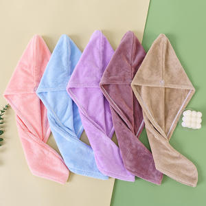 Serviettes de tête à séchage rapide pour femmes, <span class=keywords><strong>cheveux</strong></span> mouillés, longs, bouclés, épais, <span class=keywords><strong>crépus</strong></span>, ultra absorbantes, turbans pour <span class=keywords><strong>cheveux</strong></span> - Product Image 1