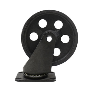 Uzzdss — roues de meuble pivotantes de 5 pouces, 125mm, antiques, en fer - Product Image 1