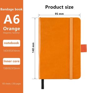Cuaderno Personalizado de Alta Calidad para Oficina, con Forro, Impresión Personalizada, Tapa Dura, con Logotipo, Cuaderno de Cuero - Product Image 3