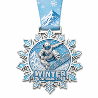 Médaille de 4ème place en métal vintage avec boucle de ruban, options de taille et de forme en fer pour événements sportifs et tournois