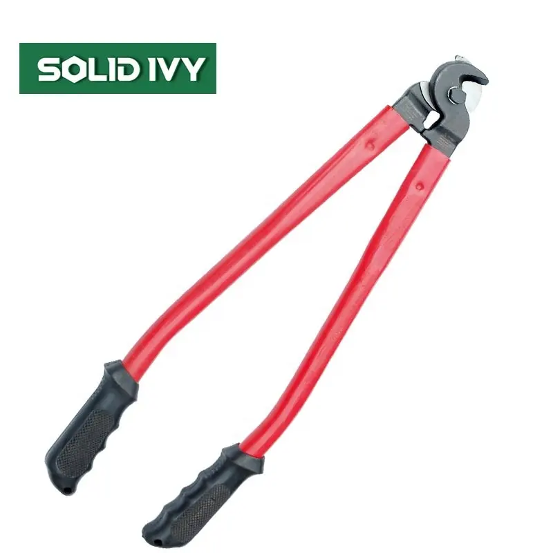 2022 IVY 8 Inch Heavy Duty Wire Pliers Alicate Crimping Hand Ratchet Rebar Rod Bend Cutter Tools Bolt Cable Cutter