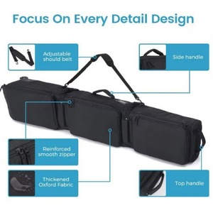 Muestra Gratuita, Bolsa de Viaje Personalizada para Esquí, Bolsa Grande para Snowboard, con Ruedas, Acolchada, Impermeable, para Transportar Esquí, Bolsa Deportiva - Product Image 4