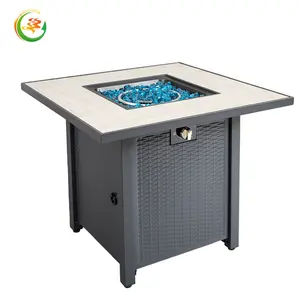 Roestvrijstalen Kachel Vuurpittafel Buiten Multifunctioneel Terras Achtertuin Open Haard Kachel/Bbq Tafel Brazier Oven