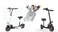 Contrôleur de trottinette électrique 48V avec frein à disque et frein à tambour pour KUGOO M4 - Accessoire et pièce compatible pour trottinettes électriques