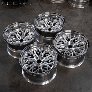 Cerchi in Lega di Alluminio Forgiati Lsgzl 5x114.3 5x130 5x127 per Mercedes C8 Ferrari, Ruote Personalizzate di Lusso da 16-26 Pollici - Product Image 1