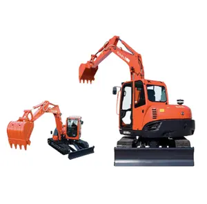 Mini escavadeira usada Kubota183 Kubota185 Japão importou Kubota135 Kubota155 Kubota163 Kubota165 escavadeira pequena