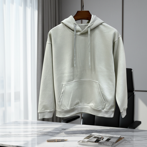 Sudadera con capucha de mezclilla de algodón de diseñador 2025, de alta calidad, peso pesado 400g, corte holgado, anti-bolitas, con letras rotas, para hombre - Product Image 3
